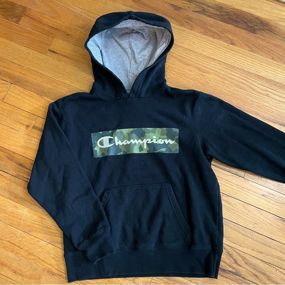 🎉4X HP🎉Boys Champion Medium Hooded Sweatshirt - Picture 1 of 5